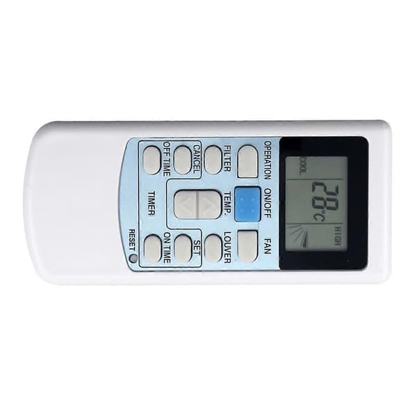 Fjernkontroll erstatning for Hitachi A/C klimaanlegg PC-LH3A Vit