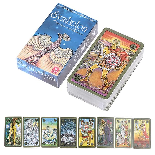 Symbolon Deck Oracle Kort Tarotkort Party Profeti Spådom Brettspill Gave
