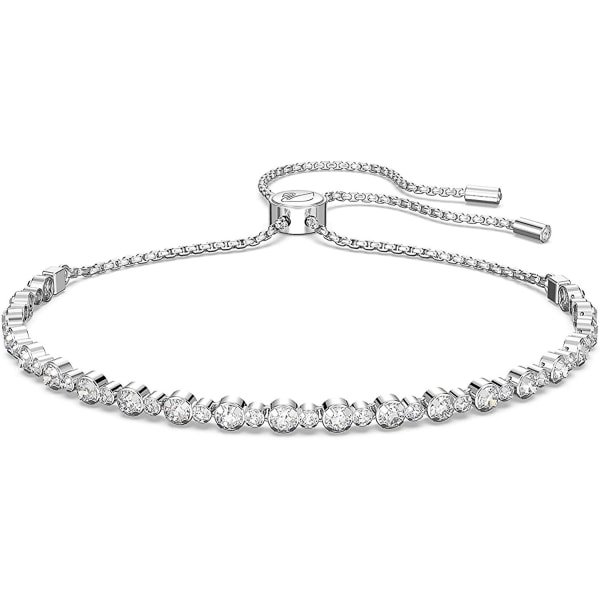 Naisten Attract Crystal -korukokoelma Rhodium Tone Bolo Closure