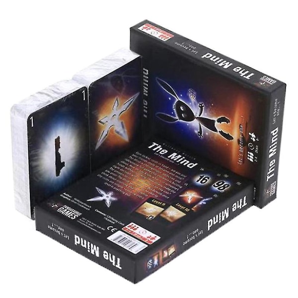 2022 The Mind Card Game Party Puslespill Brettspill Team Opplev interaktivt spill Hfmqv