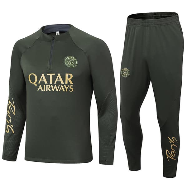 2425 Real Madrid Atletico Madrid Paris Ajax Frankrig England Spanien M League halv-pull træningstrøje 10 16