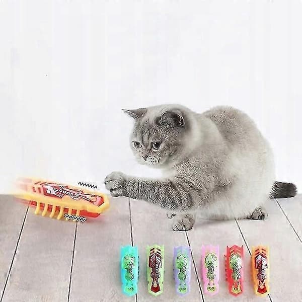 7x Kackerlacka Mask Insekt Liknande Hexbug La Cucaracha Kattleksak
