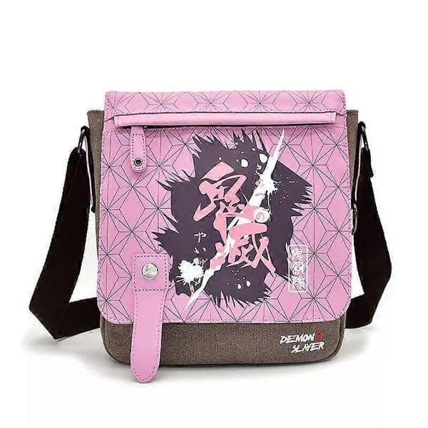 Demon Slayer Tanjiro Nezuko Zenitsu Axelväska Budväska B