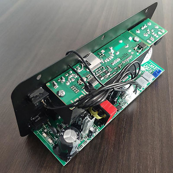 200w Digital Bluetooth Stereo Amplifier Board Subwoofer Mikrofon Karaoke Förstärkare för 8-12 tum