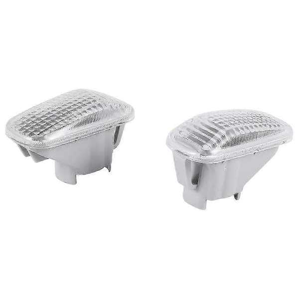 Side Blinklys Frontskjerm Markeringslampe For Honda FIT JAZZ 2002 - 2014 Hvit white