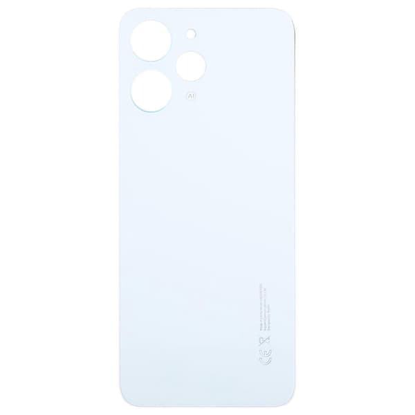 Batterilucka av glasmaterial för Xiaomi Redmi 12 4G White
