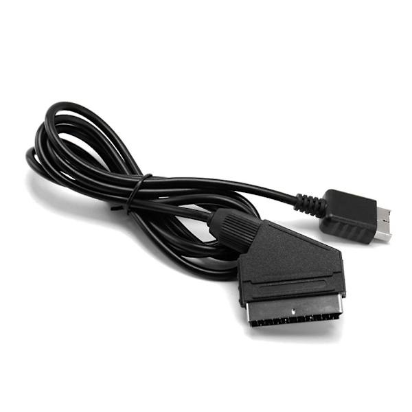 RGB Scart Kabel RGB Scart Video AV Kabel Ledning til PS1 til PS2 til PS3