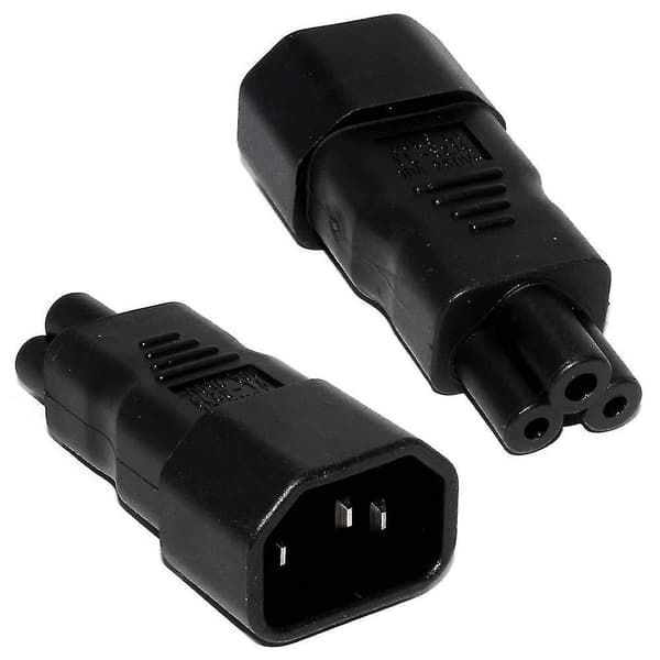 Pdu Ups C14 Til C5, Iec320 C13/c14 Til C5/c6 Til Pc Laptop Kabeladapter