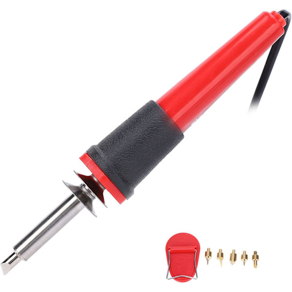 Elektriskt set, träbrinnande gravyrpenna, träbrännare verktyg hantverk, carving pyrografi verktyg 40WUS plugg AC110V