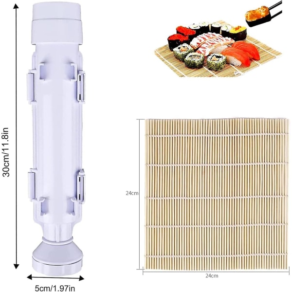 Kit Sushi Maker, Sushi Bazooka,appareil Sushi,diy Sushi Making Machine,  Sushi Maker Roller, Machine Sushis, Kit A Sushi Machine,lgumes Viande  Rouler