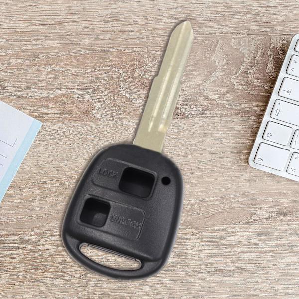 Erstatningsnøkkelskall for Toyota Hiace 2-knappers nøkkel Toy41-blad