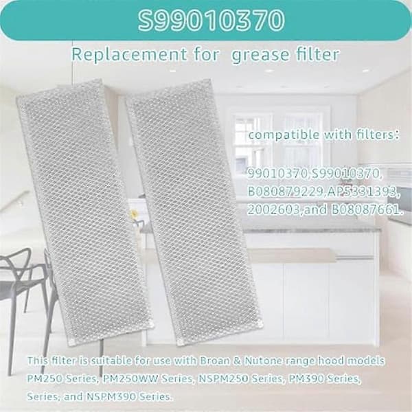 Emhættefilter S99010370 til emhætter udgave 0724