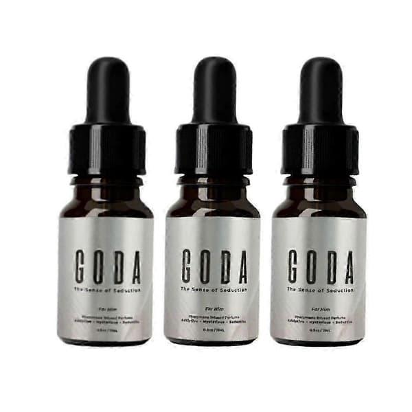 1-3X Goda Feromonparfym för män 15ml Fräsch Långvarig Cologne 3pcs