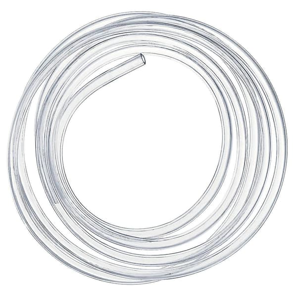 Transparent trykkslange 10 meter, 7 9mm fleksibel rørføring PVC-slange