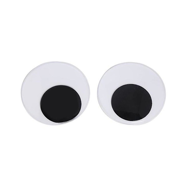 2 kpl Lasten Lasten Wiggle Googly Eyes DIY Piirretty Liikkuvat Silmät Muoviset Silmät Scrapbooking Käsityöt Lelutarvikkeet 7,5 cm