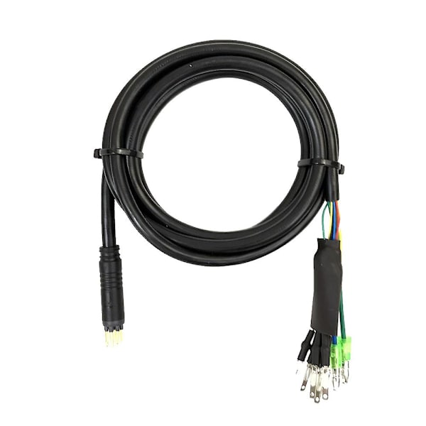 1,3 meter Ebike Motor Connector Kabel Universal Han 9 Pin Connector Passer Ebike El-cykel black