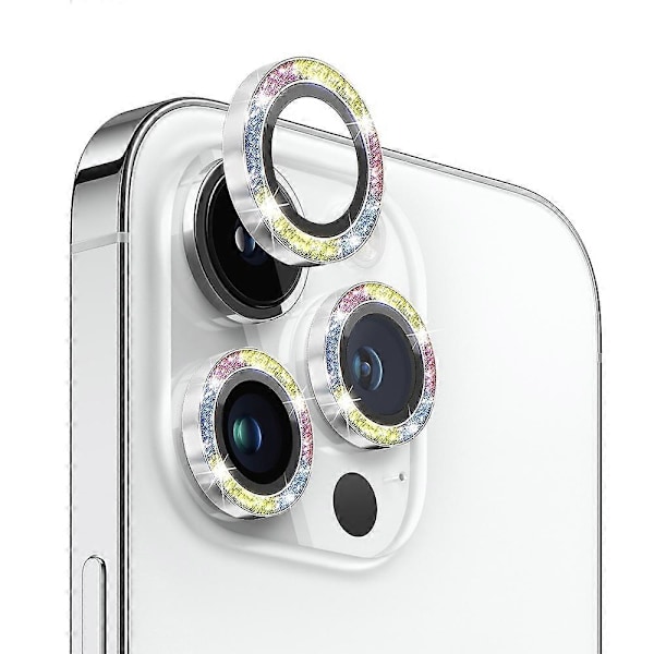 Kamerabeskyttelse for iPhone 12 Pro 6.1 tommer Multicolor Style C