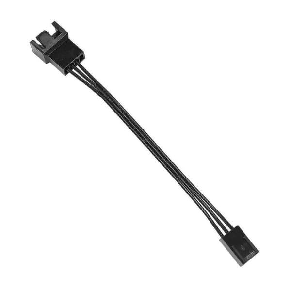 6 stk. 4-pin PWM til 3-pin standard blæseradapterkabel Zekai - Computerblæserstik