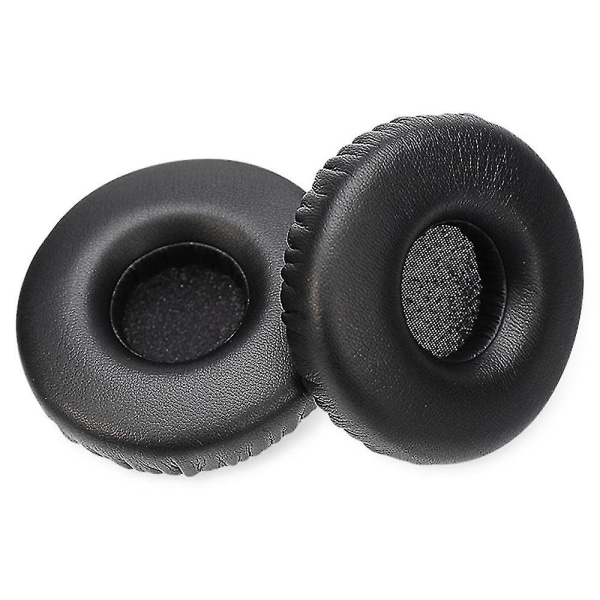 1 par til Jabra Revo trådløse on-eartooth headset almindeligt protein læder ørepuder reservedele Black