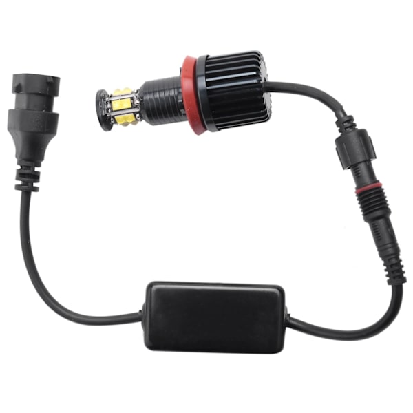 1 Par 120W 12LED Bil Angel Eye Marker Strålkastarlampor För E82 E90 E92 E60 E61 E63 E89 X6 H8 black
