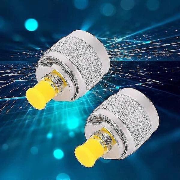 2 stk. RF-konnektoradapter N-han til SMA-hun testkonverter til 50 coax-adapter