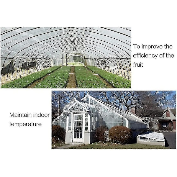 Aluminet skyggeklud reflekterende Aluminet solskygge net UV-resistent net med øjer til blomster planter terrasse have sølv 3x3m, havearbejde tilbehør