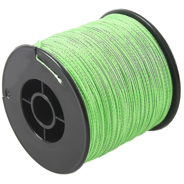 500m 100lb 0,5mm Super stærk flettet fiskeline Pe 4 tråde Farve: grøn