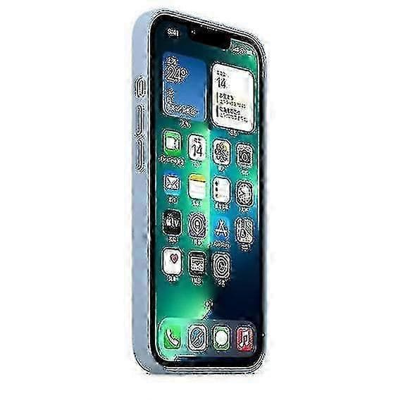 Silikonetui med MagSafe til iPhone 13 Pro Blue Fog