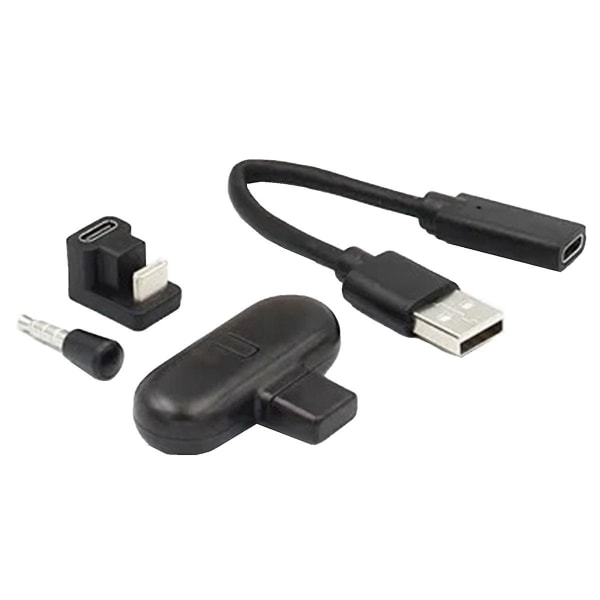 för konsol Bluetooth Audio Converter Drivrutinsfri trådlös headsetmottagare för Switch/PC Converte Black