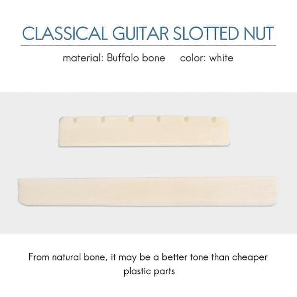 Klassisk guitar ben sadel møtrik sæt
