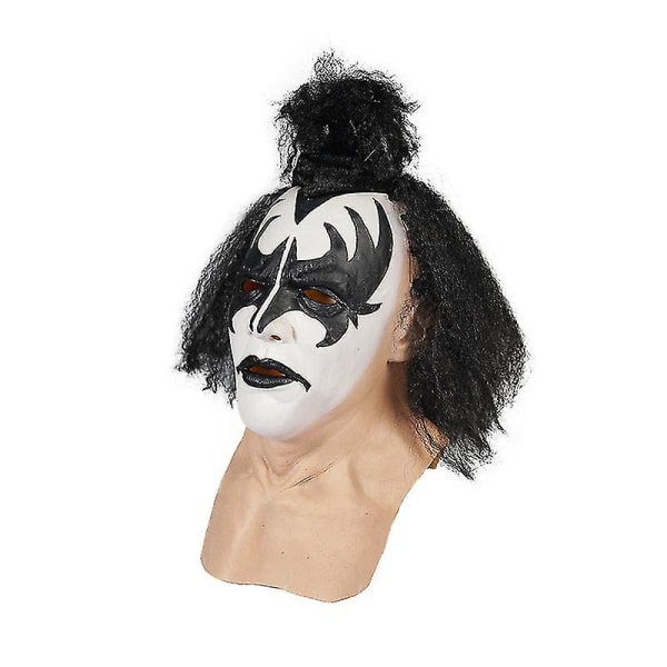 Electro Festival Mask Hullu Halloween Bat Party Mask Kiss Gene Simmons Mask