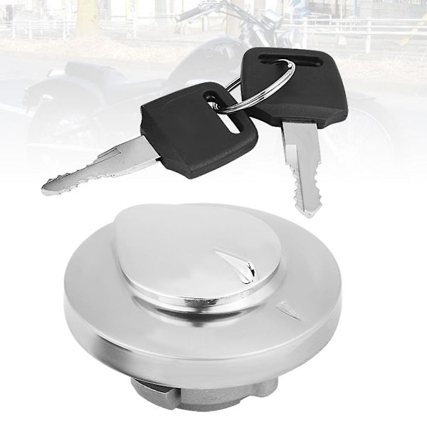 Motorcykel Bränsle Gas Tanklock med 2 Nycklar för Honda Shadow Spirit VT750 DC C2 VLX VT600 NO.91146