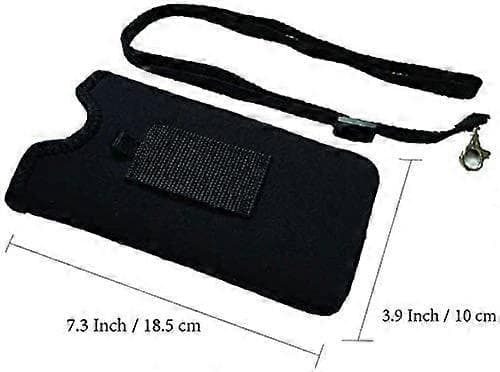 Neopren telefonholder etui m/bæltestrop hylster (mørkegrøn)