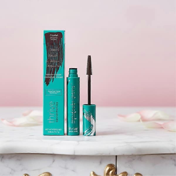 Thrive Causemetics Liquid Lash Extensions Mascara Tyk Krøllende Vandfast Brown