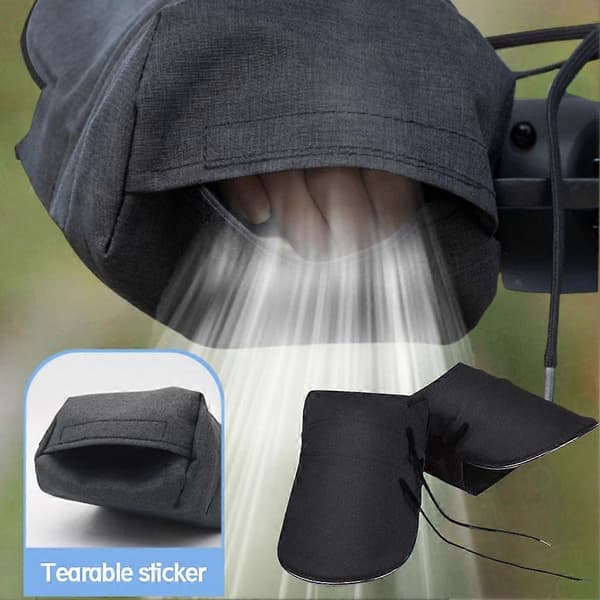 Motorsykkelstyremuffer Sommer Luftig Nylon Vanntett Solbeskyttelseshanske Basic model