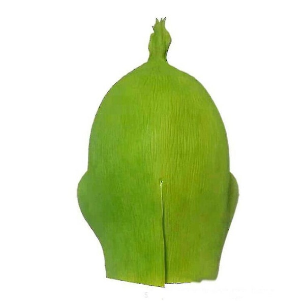 Julen Grinch Helhuvud Latex Mask Julhatt Monster Vuxenhandskar