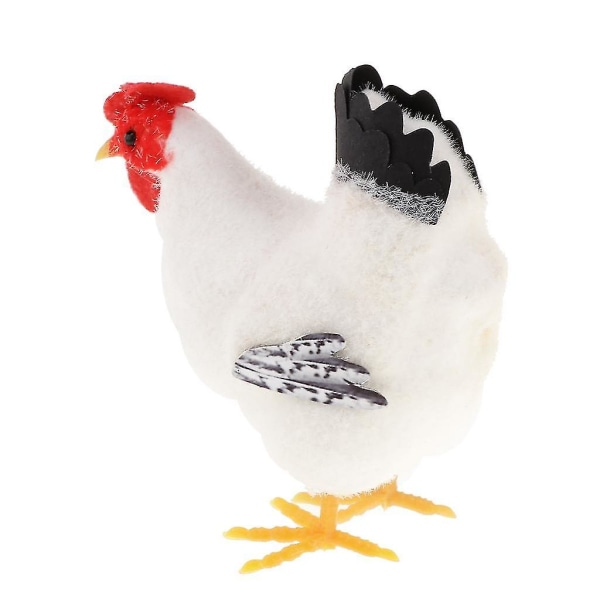 5x kunstig realistisk kyllingefigur Udendørs Have Indretning Høne