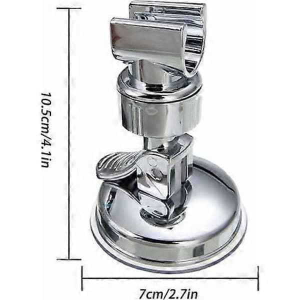Adjustable Shower Head Holder, Removable Shower Head Holder, Drill-Free Shower Head Holder