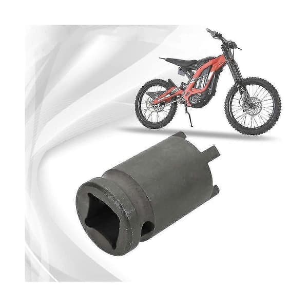 Fjernelsesværktøj til motorcykellåsemøtrik, topnøgle til fjernelse af 4-benet topnøgle til Surron Light - WK
