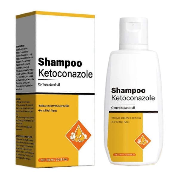 Anti-skælshampoo med 1% Ketoconazol, frisk aroma, 90 ML