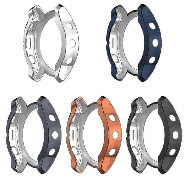 Lett TPU-rustningsdeksel for Garmin Epix Pro 47mm/Fenix 7 Pro Silver