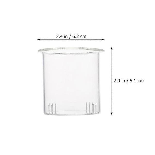 3 st tekannor i glas, utbytbara tesilar, tefiltreringskoppar, tekannainfuser