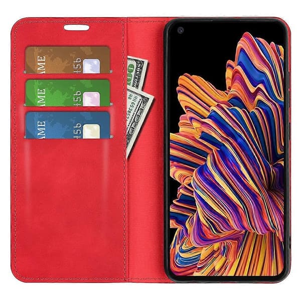 Galaxy Xcover Pro -puhelin kotelo Multicolor Red