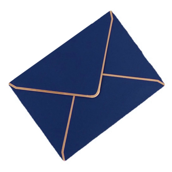 Vintage Envelopes Kit Käteiskirjekuoret uudenvuoden hääjuhliin Navy blue