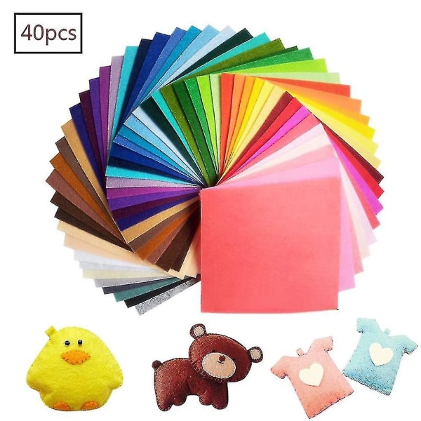 Värikäs huopakangas 60 väriä värikäs huopalautaset 20 x 30 cm askarteluhuopa