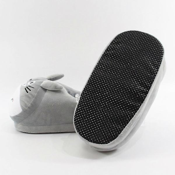 Totoro Vintertofflor Roliga Unisex Vuxna Inomhus Stoppade Plyschskor EU35-42