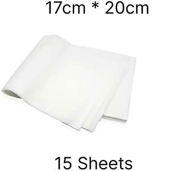 15X Flash Paper Magic Fire Sheets (17cm*20cm) Snabbt Brinnande, Ingen Rök Ingen Aska