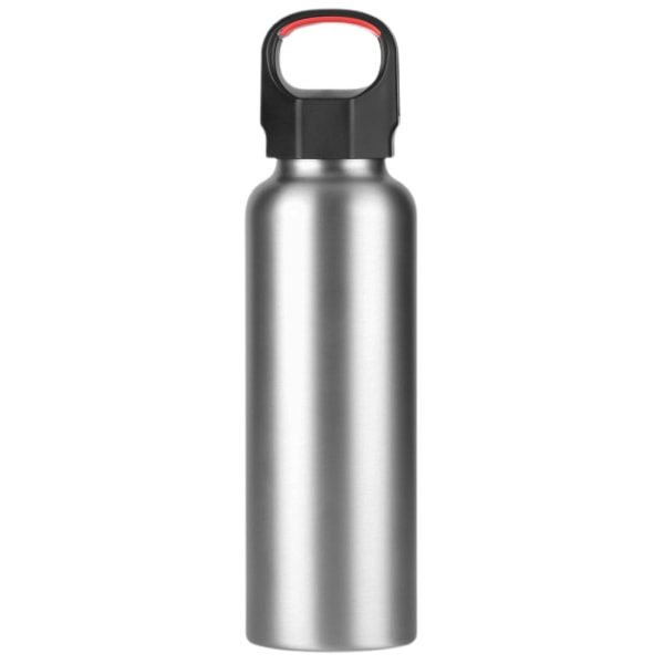 1 sæt 660 ml vandflaske varmebestandighed stor kapacitet drikke rustfrit stål MTB landevejscykel drikke flaske udendørs cykling Tianyuhe Silver