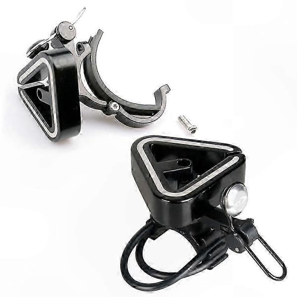 Universell Triangelkopparklocka för Mountainbikes Clip Ring Silver