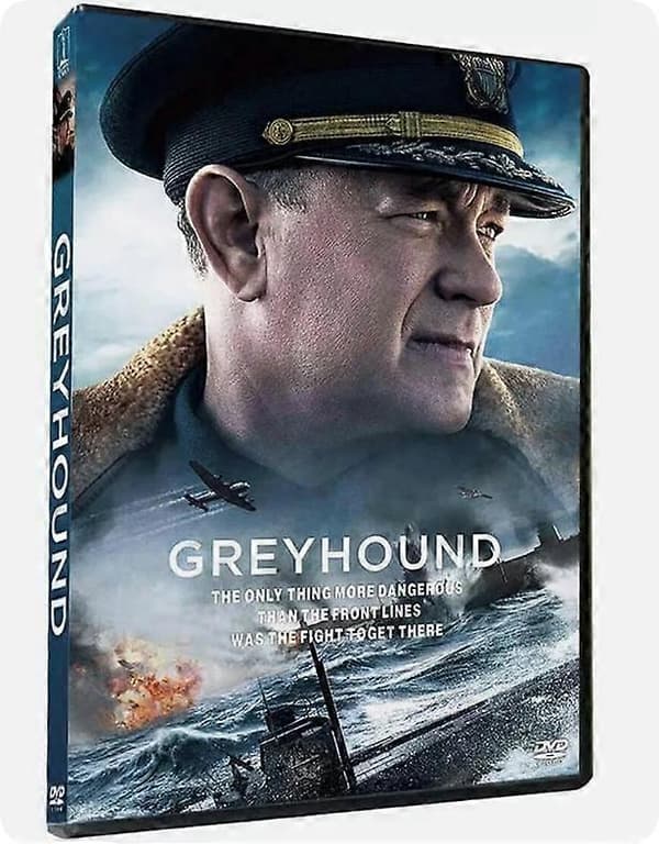 Greyhound DVD (2020) - Andre verdenskrig - Tom Hanks Box set - engelsk versjon